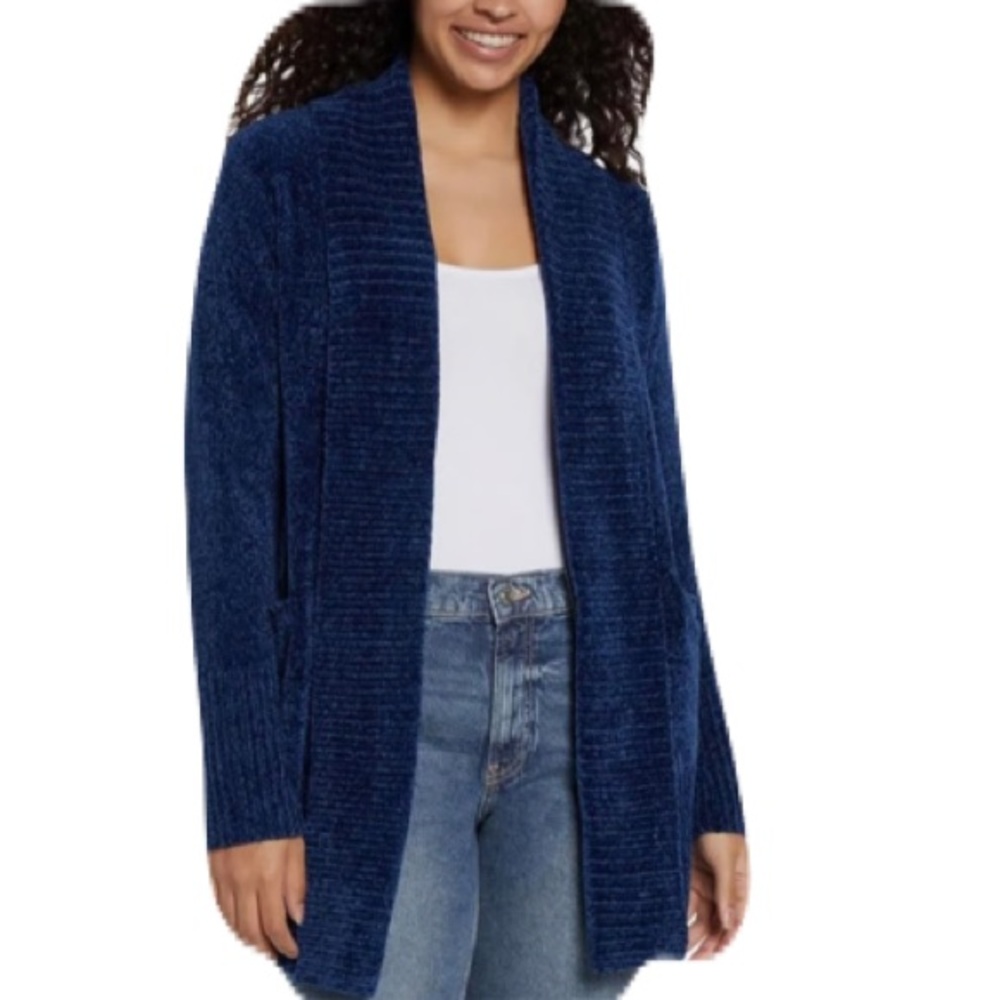 Orvis Small Blue Soft Cardigan